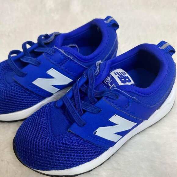 New Balance Kids Sneakers - Blue and White - Picture 2 of 9